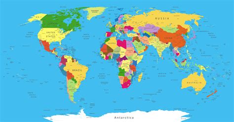 Mapa Mundi Paises Alta Resolução MODISEDU