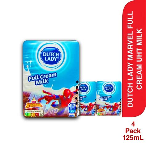 Dutch Lady Marvel Full Cream Uht Milk Pack Ml