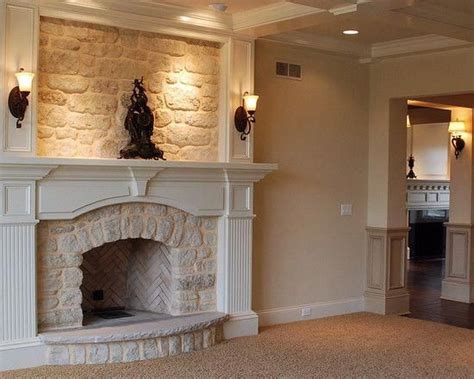 Traditional Living Room Fireplace Mantel Design, Pictures, Remodel