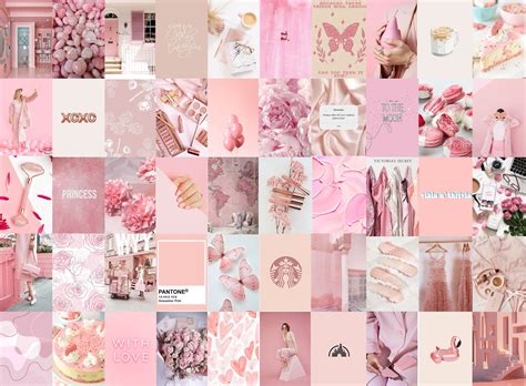 Pastel Pink Aesthetic Collage Ubicaciondepersonascdmxgobmx