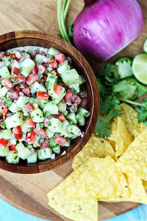 185 delicious latin american recipes you need to eat asap cucumber salsa cucumber salsa