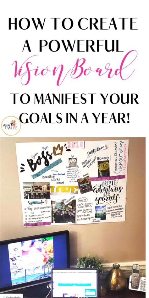 How To Create A Powerful Vision Board Manifest Your Dream Life