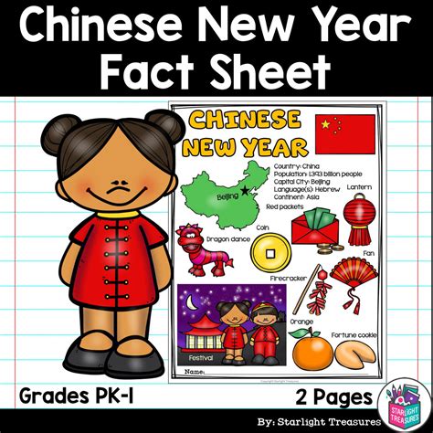 Chinese New Year Fact Sheet Starlight Treasures Llc