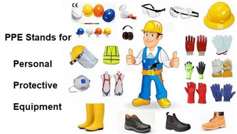 Basic Personal Protective Equipment Ppe For Construction Workers