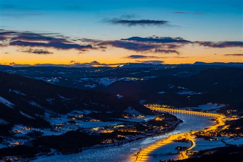 Cabin View Hafjell Norway Beautyfull Sunset Light Sladjan