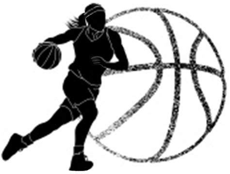 Female Basketball Cliparts Celebrating The Strength And Skill Of