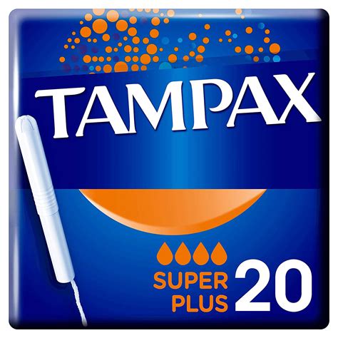 Tampax Super Plus 20 Tampons Medicine Marketplace
