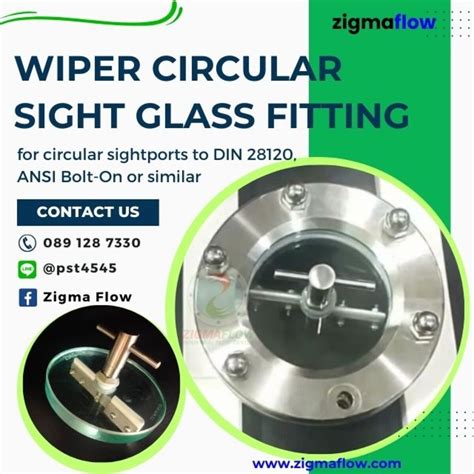 Circular Sight Glass Fitting To Din 28120