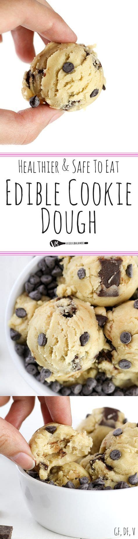 It includes several ingredient substitute suggestions, as well. Edible Cookie Dough recipe and How-To Make it Healthy ...