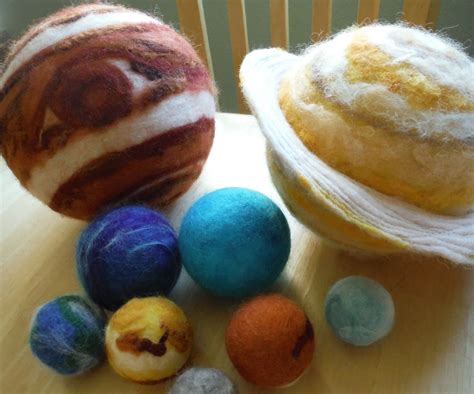 Felt Solar System Mobile 12 Steps With Pictures