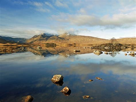 The First Of December Lochan Na H Achlaise Rannoch Moor Flickr
