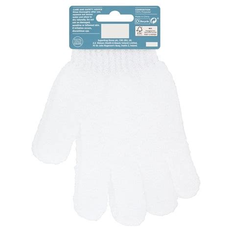 superdrug body gloves white toiletries superdrug