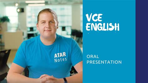 Vce English Oral Presentation Youtube
