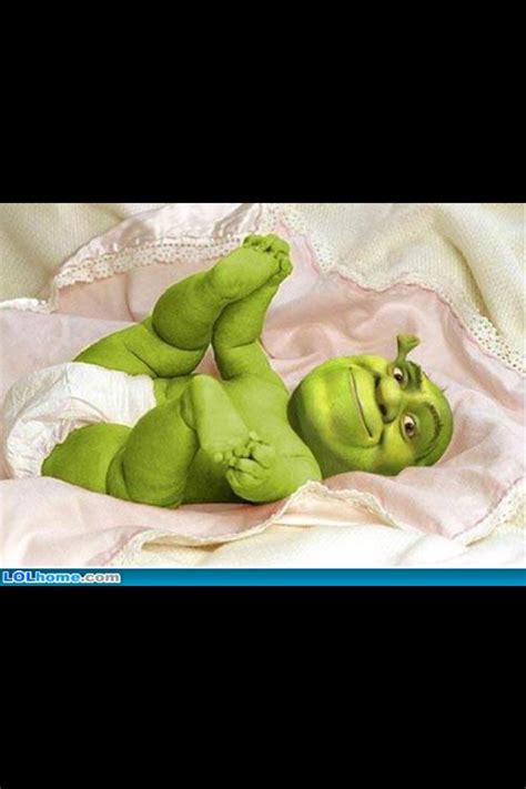 Me As A Baby Shrek Cool Baby Stuff Fun