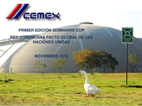 COP Notable Presentación de CEMEX Dominicana by Pacto Global República