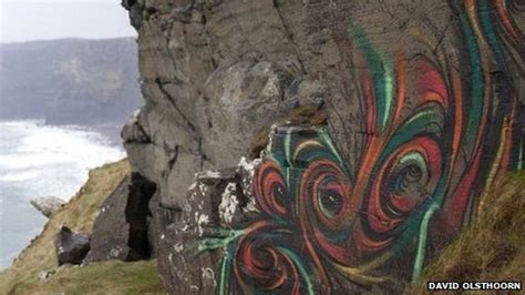 World Famous Cliffs Of Moher Defaced With Graffiti BBC News