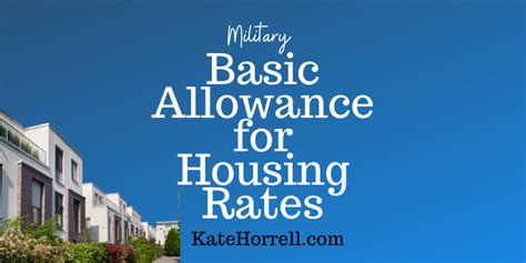 2024 Military Basic Allowance For Housing Rates • Katehorrell
