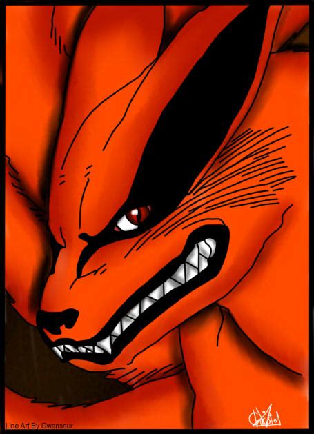 Kurama Nine Tails By Chrissiev On Deviantart