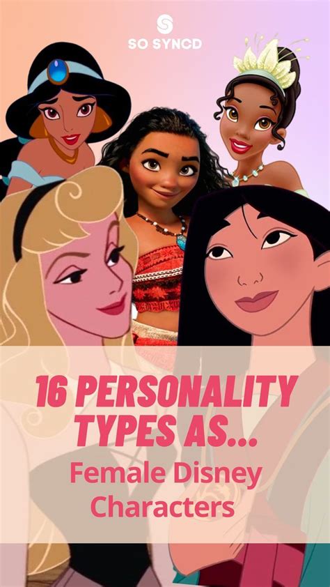 16 Personality Types As Female Disney Characters In 2023 Disney
