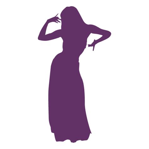 Belly Dance Silhouette Silhouette Png Download 512512 Free