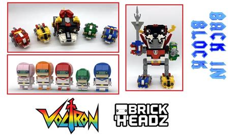 Voltron Lego Brickheadz Video Youtube