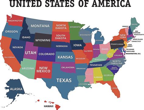Official And Non Official Nicknames Of Us States