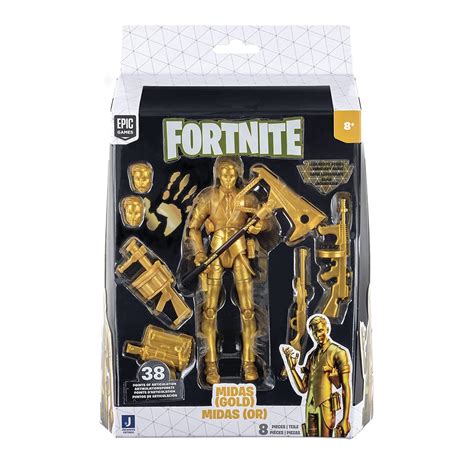 Buy Fortnite Legendary Series Midas Gold 6 Inch Highly Detailed Figure