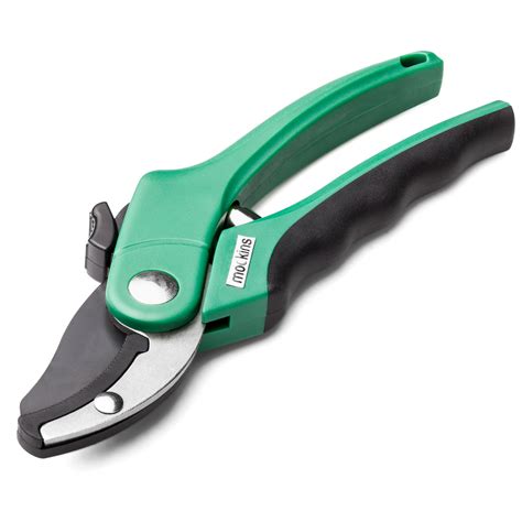 Mockins Garden Anvil Pruning Shears Stainless Steel 8 Mm Cutting