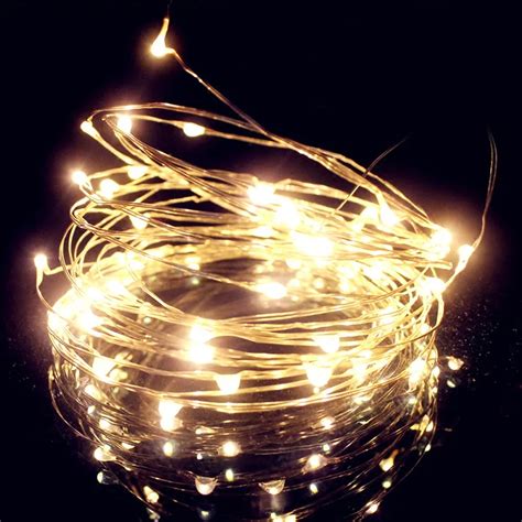 Led Starry String Lights M Led Copper Wire Fairy String Light For