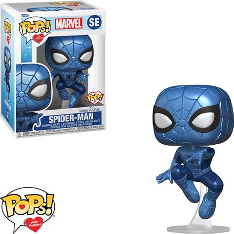 Funko Pop Make A Wish Marvel Spider Man SE Homem Aranha ZONA DE GEEK