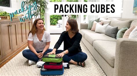How To Pack With Packing Cubes Youtube