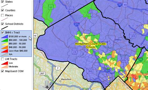 Montgomery County School District Map Maps Model Online
