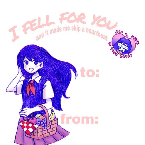 Omori Valentine Card Mari Anime Drawing Styles Cute Drawings Happy