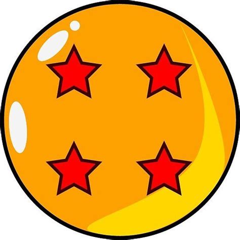 Dbz dragon ball 4 star. star ball #4DB | Ball, Stars, Dragon ball