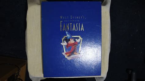Walt Disney S Masterpiece Fantasia Deluxe Collector S Edition Vhs Youtube
