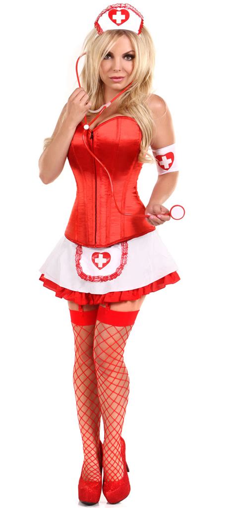 Pin Up Nurse Costume N11099