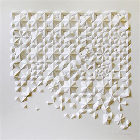 The Marriage Of Geometry And Art Matt Shlian New Work Art
