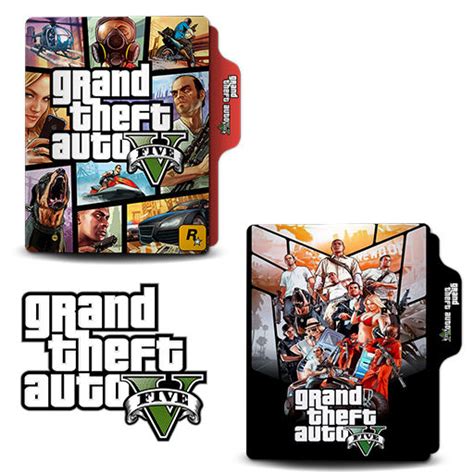Grand Theft Auto V 2013 Folder Icon By Van1518 On Deviantart