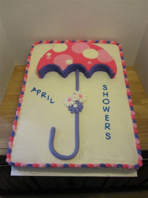 April Showers cake (before the showers) | Butter cream, April showers, Cake