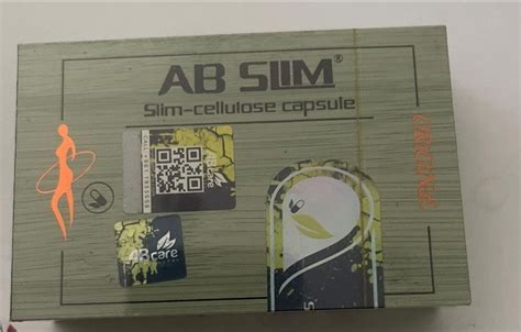 Original Ab Slim 40 Capsules Latest Production Ksa Uae Kuwait