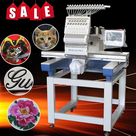 1 head 15 color cheap embroidery machine price high speed computerized ...