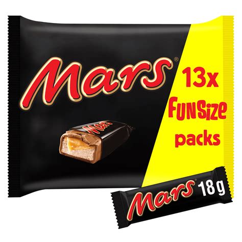 Mars Chocolate Fun Size Bars Multipack 13x18g Mars