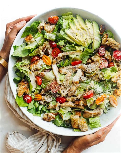Ultimate Grilled Chicken Caesar Salad Heartbeet Kitchen