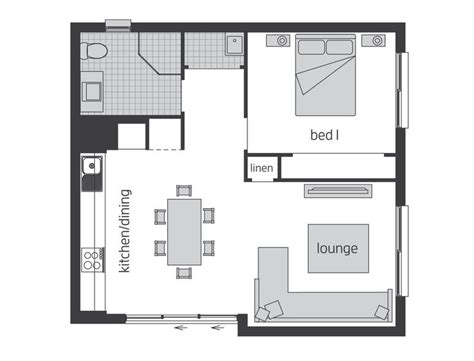 Image Result For M X M Granny Flat Floorplans With Images In