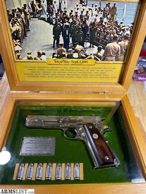 Armslist For Sale Collectors Set Of Two Cased Colt Government Model