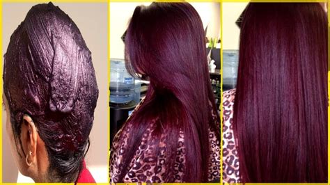 How Make 100 Natural Burgundy Hair Color With Henna