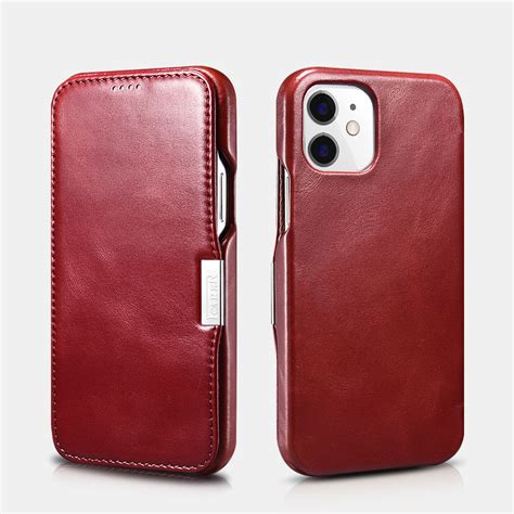 Vintage Leather Magnetic Style Folio Case For Iphone 1212 Pro