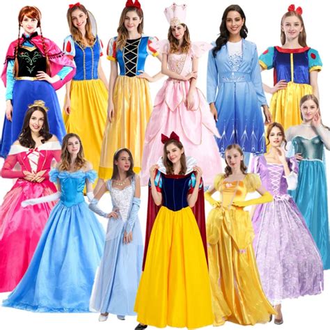 Adult Snow White Dress Formal Dress Performance Disney Cinderella Elsa