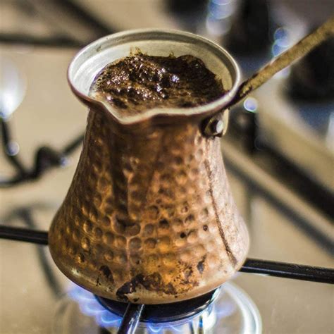 Buy Copper Turkish Coffee Pot Greek Arabic Coffee Warmer Handmade