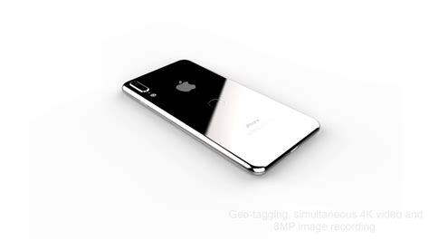 Iphone 8 Leaked Design With Touch Id On Back Youtube